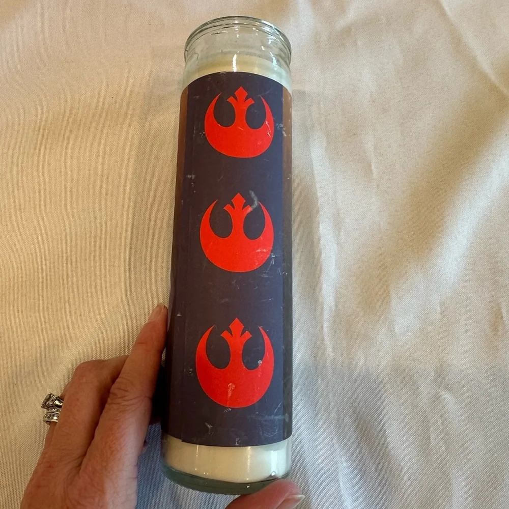 Saint Poe Dameron Star Wars Devotional Prayer Candle